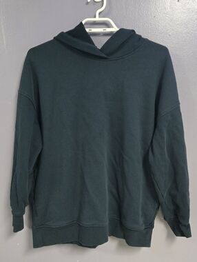 Reitmans Hyba French Terry Hoodie Teal Size L